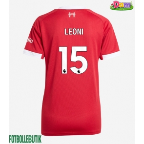 Liverpool Giovanni Leoni #15 Hemmatröja Kvinnor 2025-26 Kortärmad